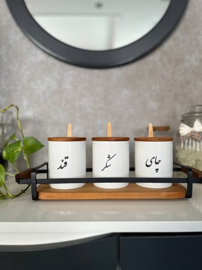 بانکه سرامیکی تکست فارسی