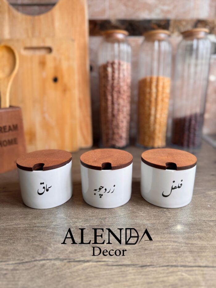بانکه سرامیکی تکست دار کوچک