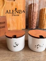 بانکه سرامیکی تکست دار کوچک - Image 2