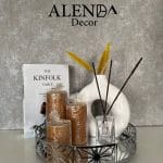 سینی آینه ای طرح ستاره