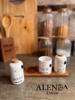 ست نمک پاش و فلفل پاش طرح قلب - Image 2