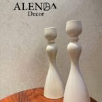 ست شمعدان سرامیکی