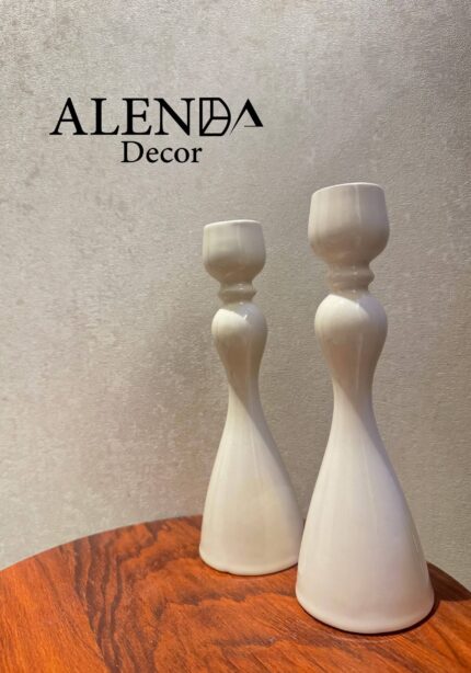 ست شمعدان سرامیکی