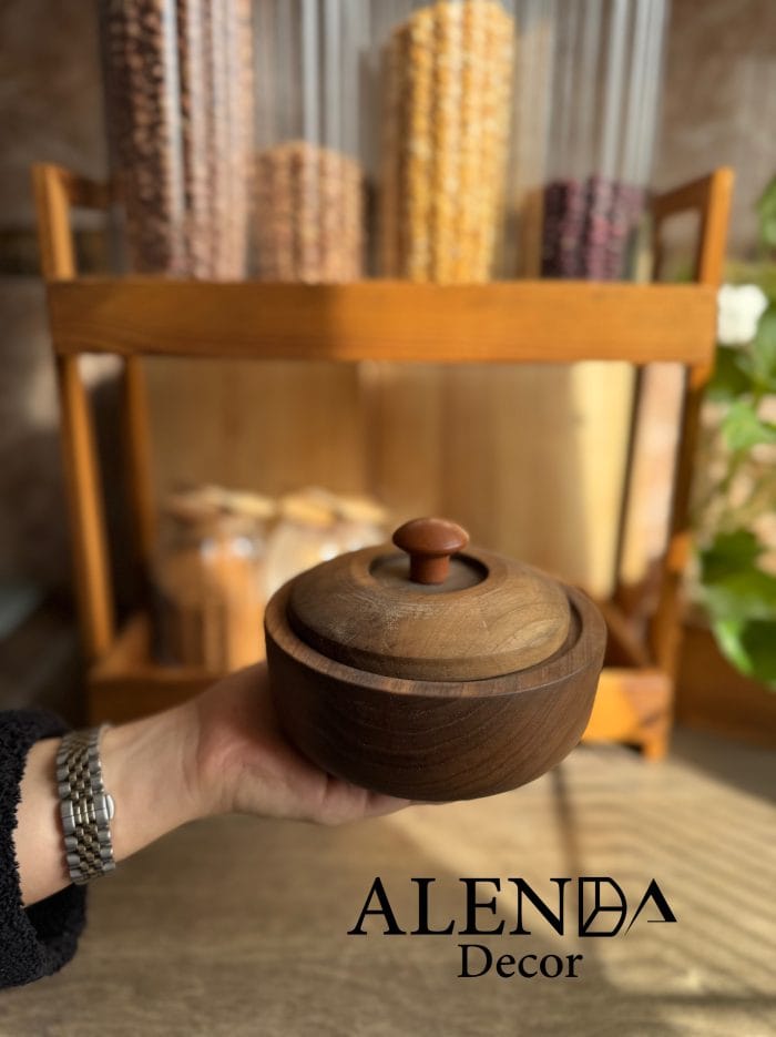قندان چوب گردو