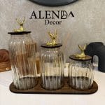 ست بانکه کله گوزنی مستطیل