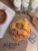 پیمانه طلایی دسته چوبی