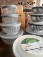 ست کاسه درب دار فریزری - Image 4