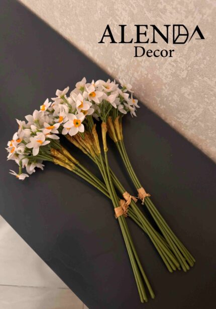 دسته گل مصنوعی نرگس