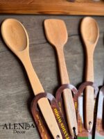قاشق و کف گیر آشپزی چوبی - Image 3