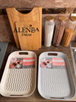 سینی دسته دار موج لیزنی