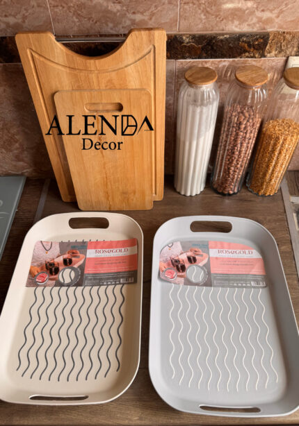 سینی دسته دار موج لیزنی