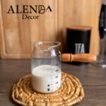 شیرجوش پیرکس دسته چوبی