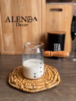 شیرجوش پیرکس دسته چوبی