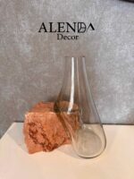 گلدان شیشه و سنگ - Image 4