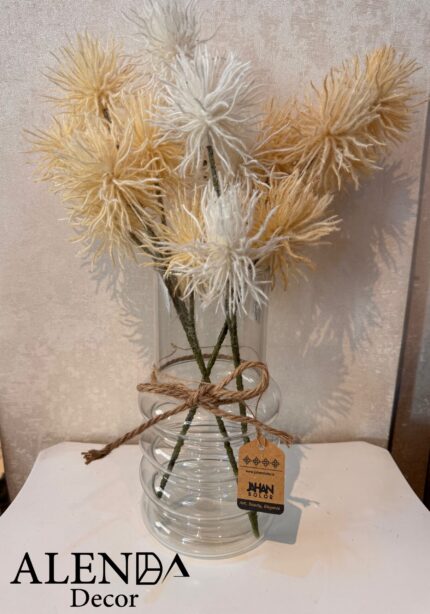 گلدان دکوری الیت شیشه ای