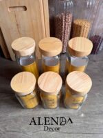 بانکه شیشه ای حبوبات - Image 3