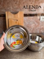 ست 5 تیکه کاسه (لگن) استیل یونیک