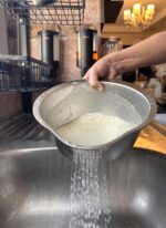 آبکش برنج شور استیل - Image 2