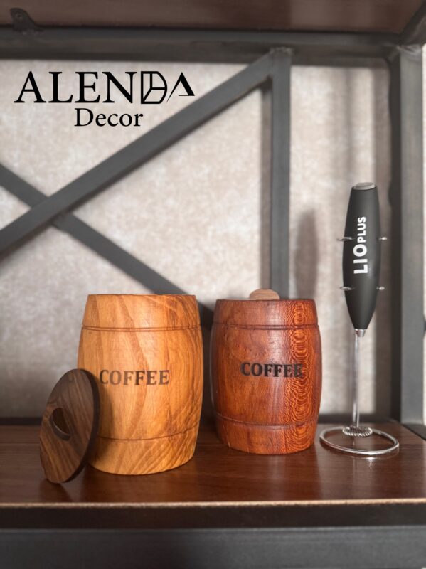 بانکه قهوه طرح بشکه