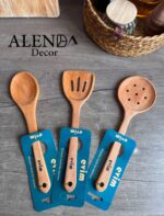 کف گیر و ملاقه چوبی - Image 2