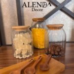 قاشق چوبی 4 عددی