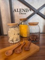 قاشق چوبی 4 عددی