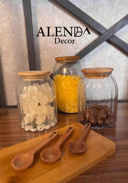 قاشق چوبی 4 عددی