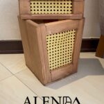 سطل و جادستمال چوبی