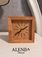 ساعت رومیزی چوبی - تصویر 3