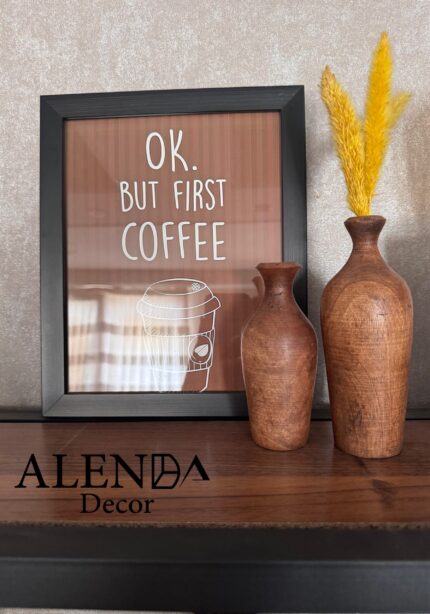 گلدان چوبی دکوری