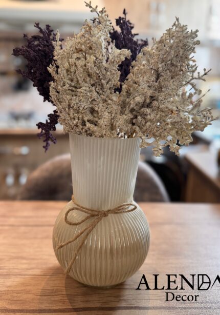 گلدان روژان شیشه ای