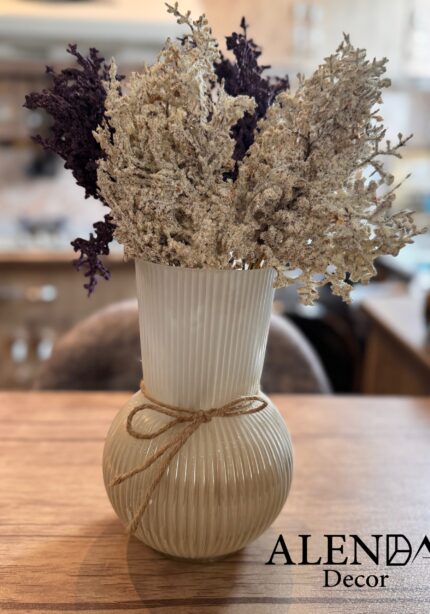 گلدان روژان شیشه ای