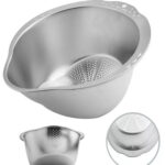 آبکش برنج شور استیل