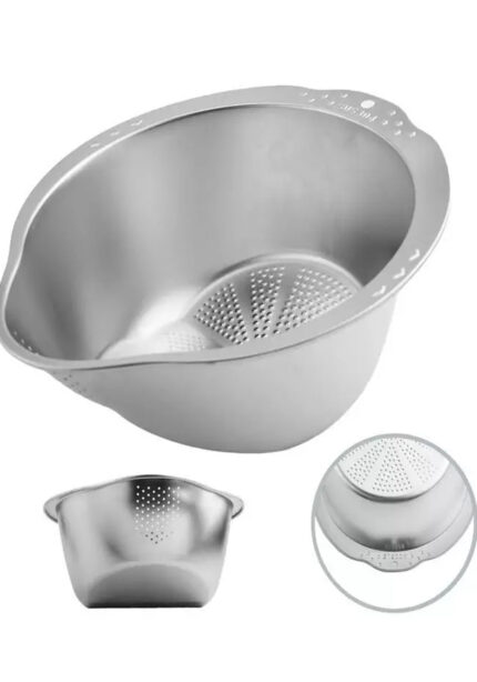 آبکش برنج شور استیل