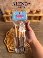 قاشق دسته چوبی - Image 2