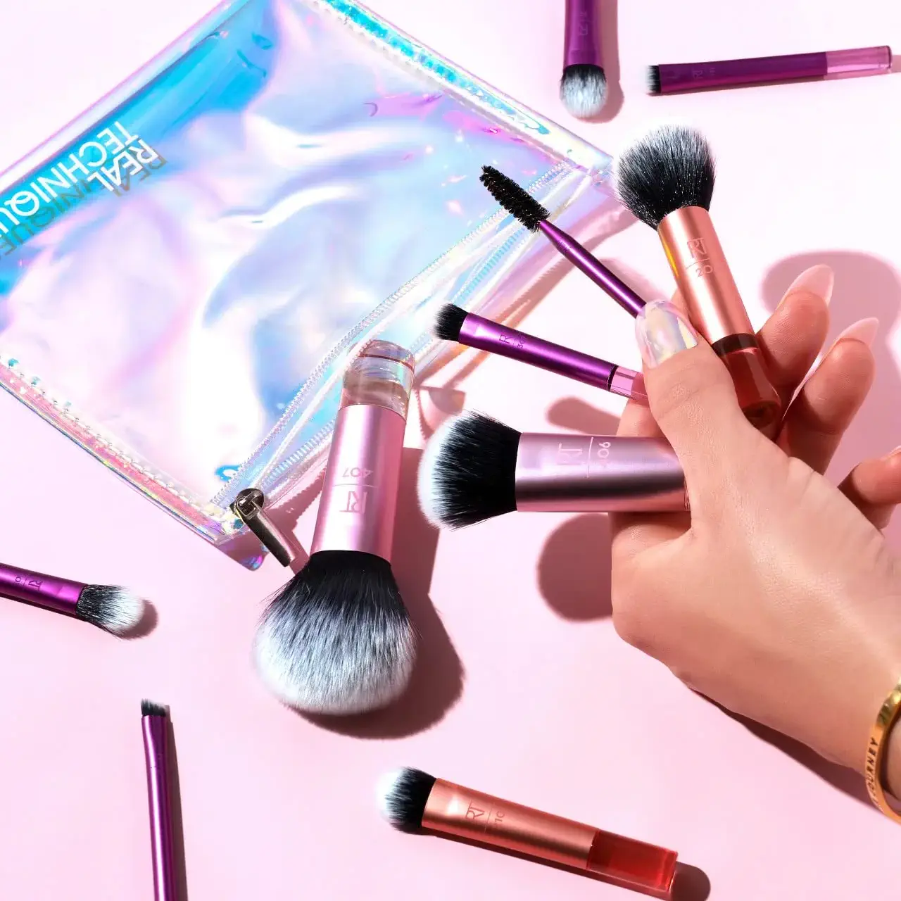 ست براش ریل تکنیک REAL TECHNIQUES مینی بسته 10 عددی ست براش ریل تکنیک REAL TECHNIQUES مینی بسته 10 عددی