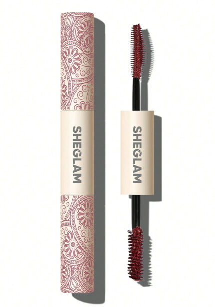 ریمل دو سر شیگلم SHEGLAM مدل قهوه ای بورگاندی
