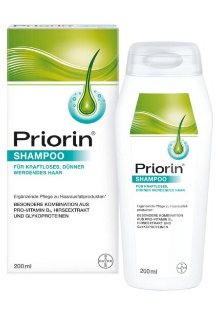 شامپو مو پریورین PRIORIN حجم 200 میل