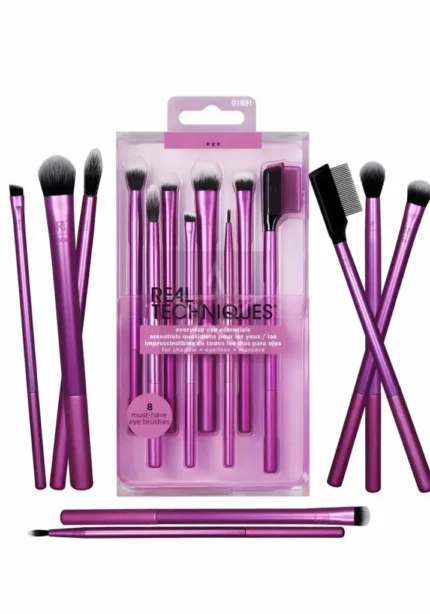 ست براش ریل تکنیک REAL TECHNIQUES مدل everyday بدون پد 8 عددی