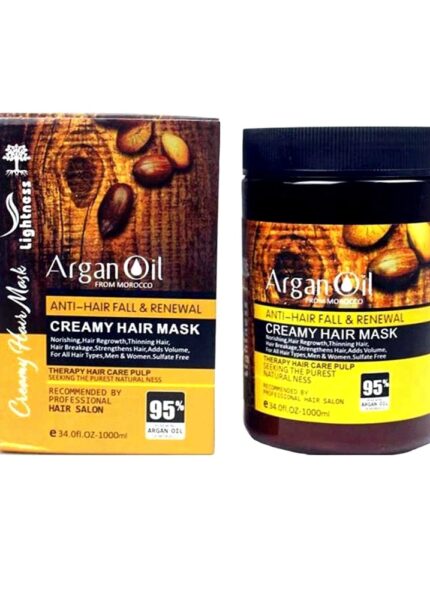 ماسک مو بدون سولفات لایتنس LIGHTNESS جعبه دار ساخت اسلواکی حجم 1000 میل