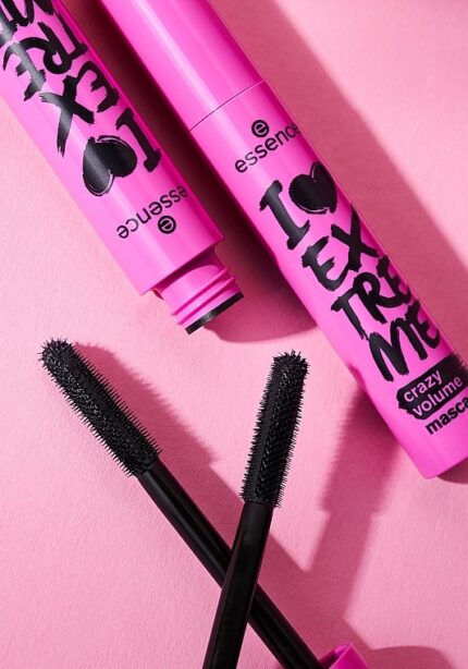 ریمل چشم حجم دهنده صورتی اسنس