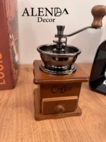 آسیاب دستی قهوه چوبی و استیل - تصویر 4