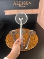 انبر روغن گیر استیل توری دار - Image 2