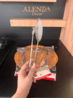 انبر روغن گیر استیل توری دار - Image 4