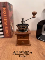 آسیاب دستی قهوه چوبی و استیل - تصویر 2