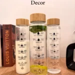 بطری پیرکس درب بامبو