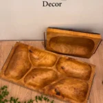 سینی مزه خوری چوب گردو