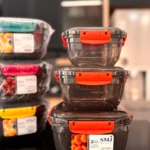 سرویس ظرف فریزری سیف لاک دودی