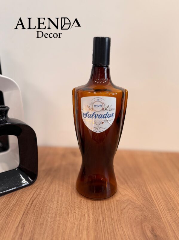 بطری شیشه ای مدل سالوادور